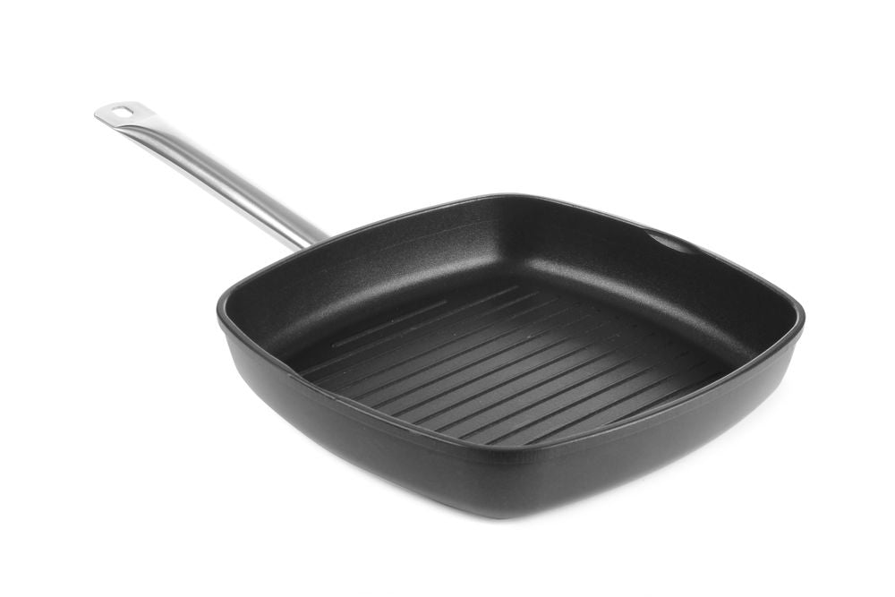 Grill pan - ribbed Titanium Professional