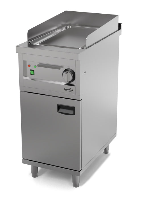 ENTRY 700 BAKPLAAT ELEKTRISCH CHROOM ENKEL