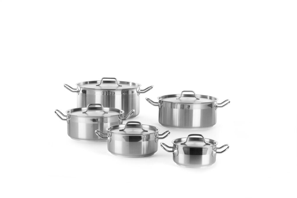 Kookpan laag - met deksel