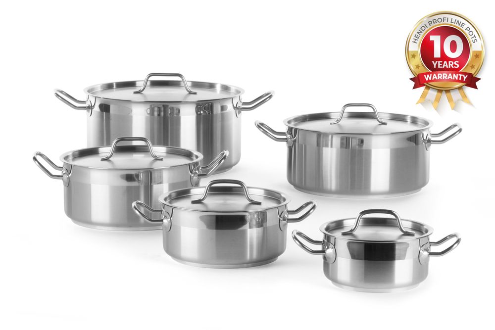 Kookpan laag - met deksel