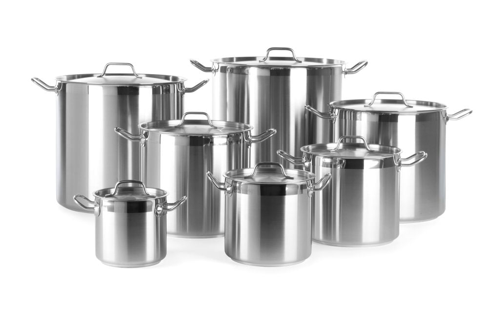 Kookpan hoog - met deksel