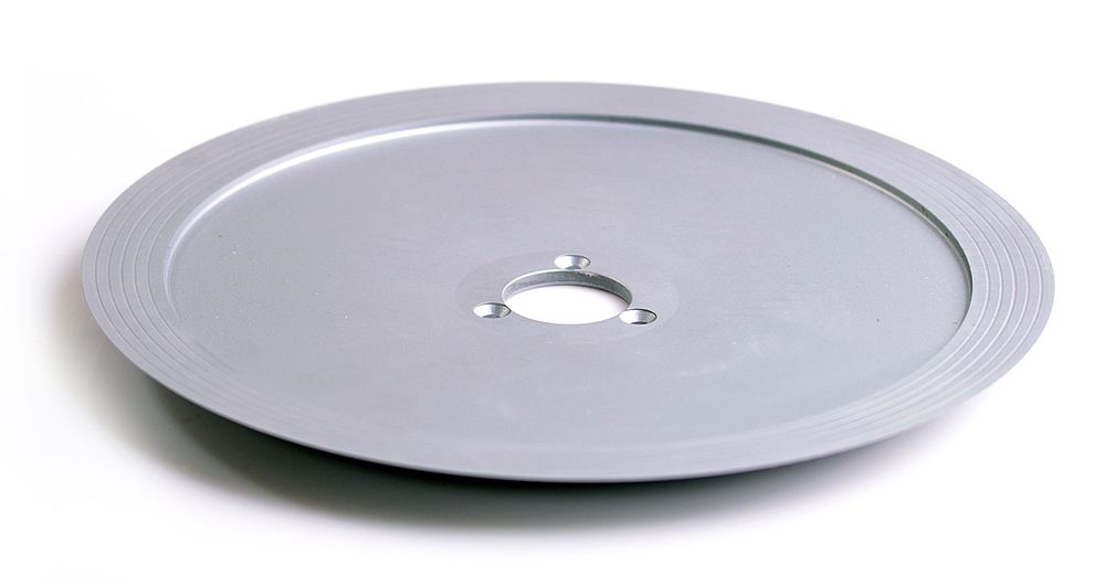Snijmachine mes met antikleefcoating