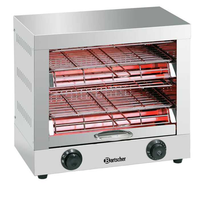 Toaster/ Kwarts gratineeroven, dubbel